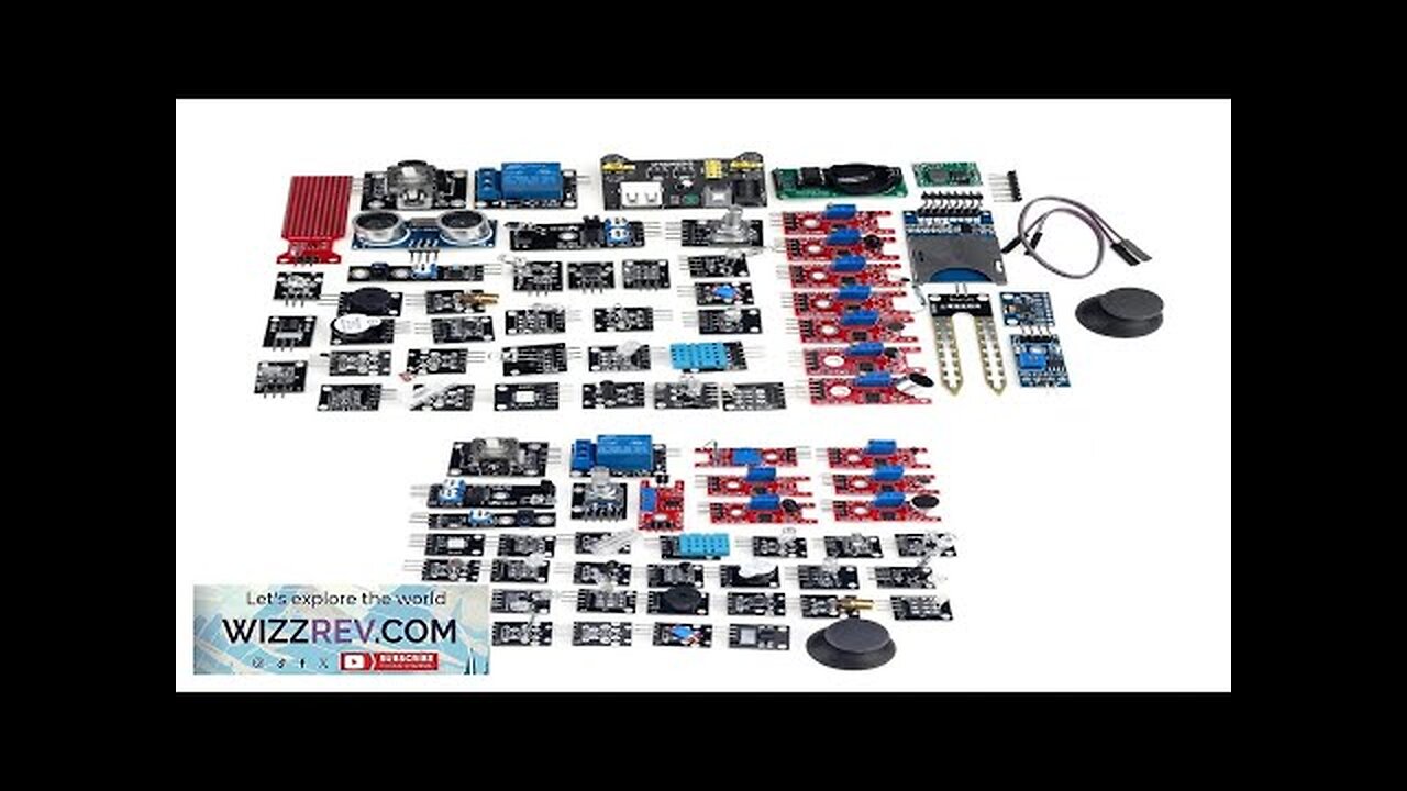 45 IN 1/37 IN 1 Sensor Module Starter Kits Set For Arduino Review