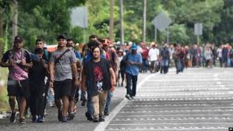 Thousands of migrants began walking from southern Mexico to US border despite Trump’s threats