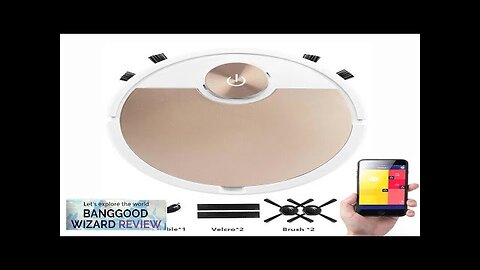 ES300 Robot Vacuum Cleaner Smart Remote Control APP Wireless Cleaning Wet Review