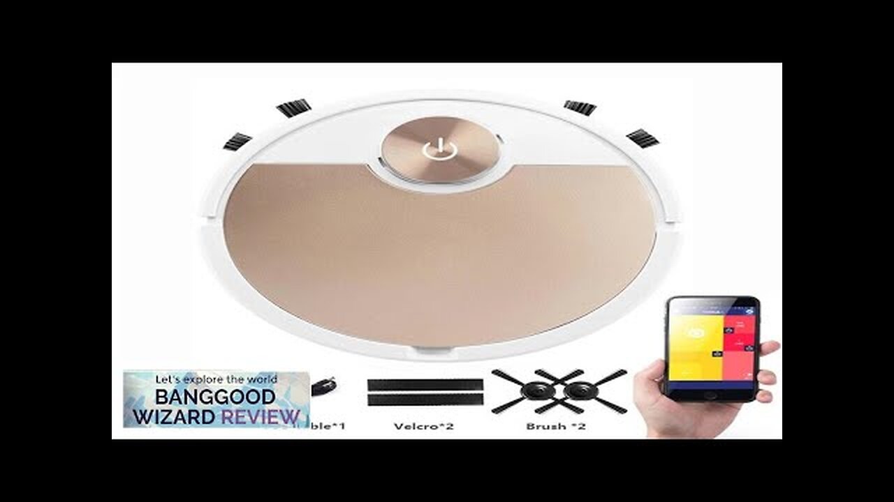 ES300 Robot Vacuum Cleaner Smart Remote Control APP Wireless Cleaning Wet Review