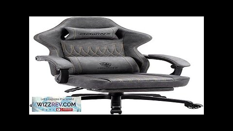 Dowinx Gaming Chair Breathable PU Leather Gamer Chair with Pocket Spring Cushion Review