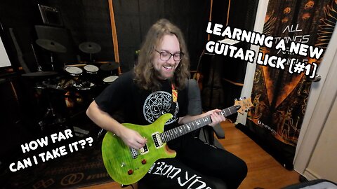 Learning a new guitar lick! (#1)