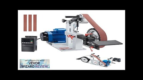 VEVOR Belt Grinder Sander 72 x 2-Inch Variable Speed Belt Polisher Review