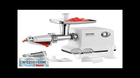 VEVOR 5.5 LBS/Min Electric Tomato Strainer 700W Tomato Sauce Maker Machine Home Review