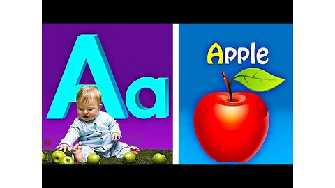 Phonics Song with Two Words - A For Apple - ABC Alphabet Song with Sounds for Chidren