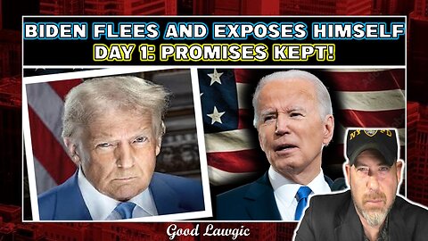 The Following Program: Biden EXPOSES His Own Corruption and Dems As Fools; Day 1: Promises Kept