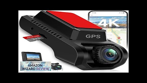 Dash Cam Front and Rear 4k+1080P Dual Dash Camera for Cars WiFi Review