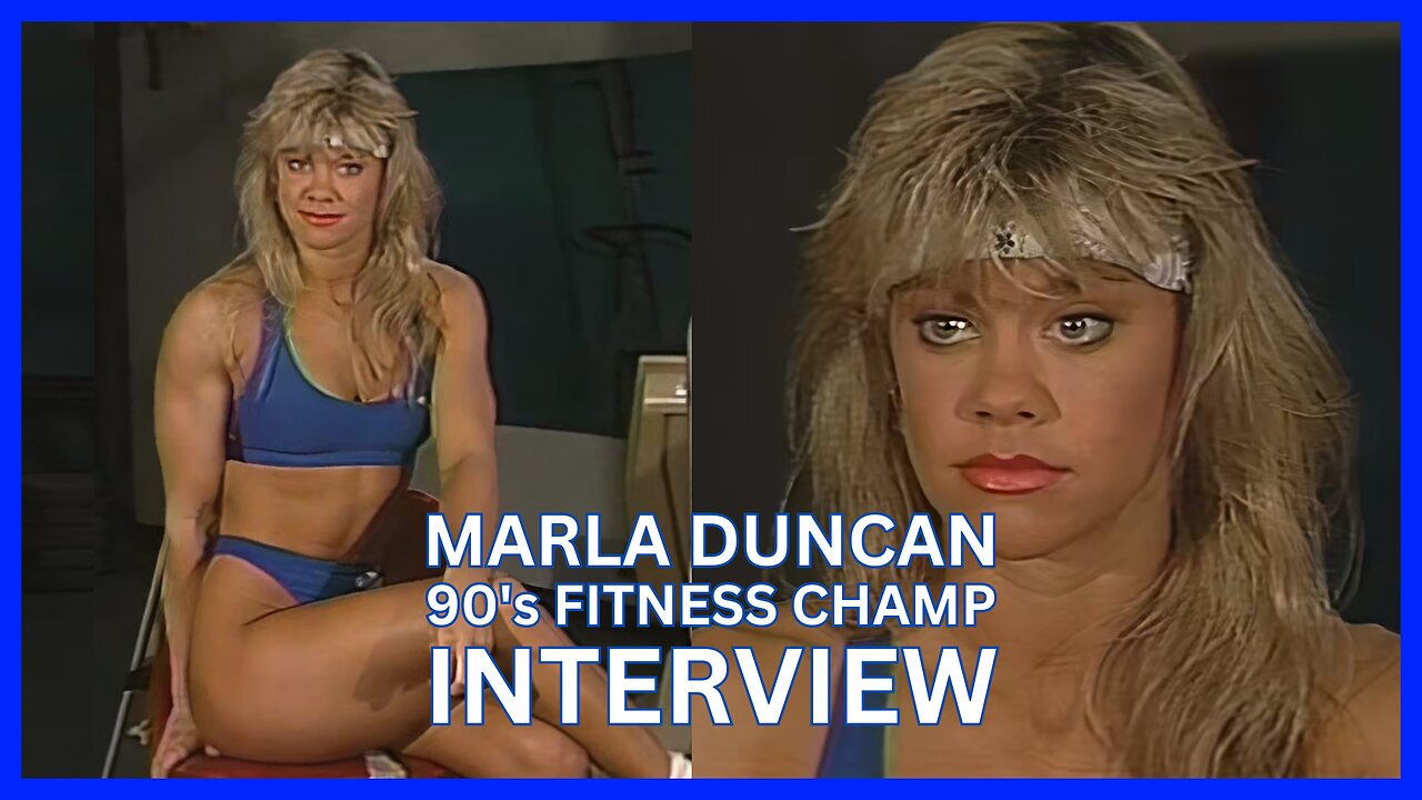 Marla Duncan 90's Fitness Champion Interview HD