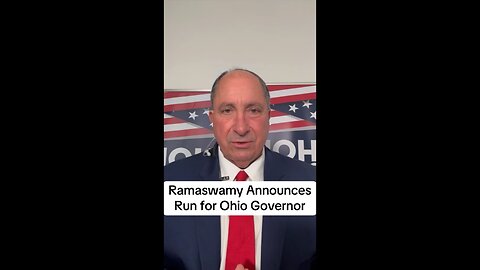 Ramaswamy Announces Run for Ohio Governor