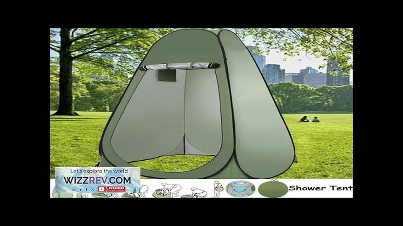 Portable Outdoor Camping Tent Shower Tent Simple Bath Cover Changing Fitting Room Review