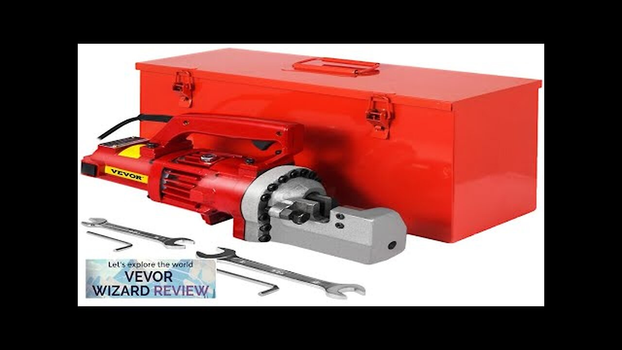 VEVOR Electric Hydraulic Rebar Cutter 1250W Portable Electric Rebar Cut 3/4" 20mm Review