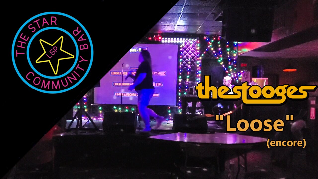 KARAOKE - The Stooges - Loose (encore) (Cover)