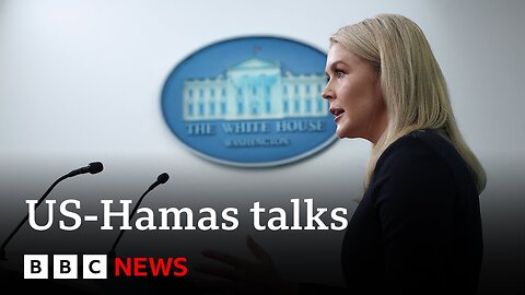 US confirms direct talks with Hamas over hostages in Gaza | BBC News