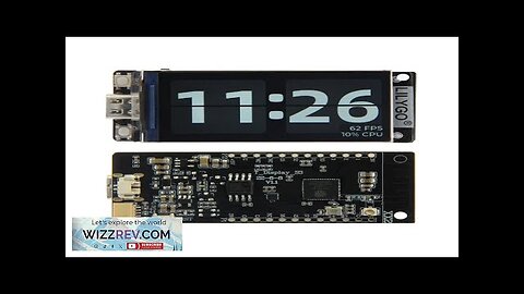 LILYGO® T-Display-S3 ESP32-S3 1.9 inch ST7789 LCD Display Development Board WIFI Review