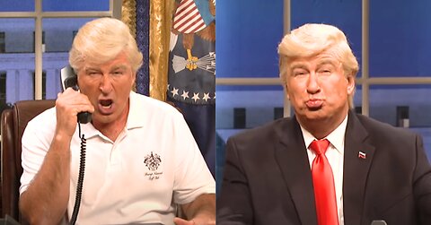 Watch. Alec Baldwin Threatens Trump Impersonator who Heckles him in Wild Video