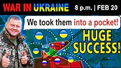 20 Feb: INCREDIBLE OPERATION! Ukrainians CUT OFF AND ANNIHILATE RUSSIAN TROOPS! | War in Ukraine
