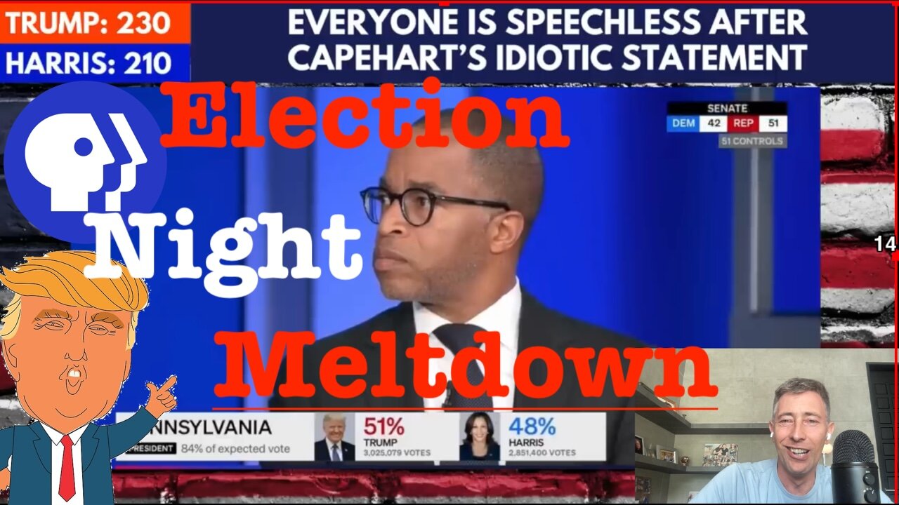 PBS Election Night Meltdown -- Where TDS Rages the Closer Victory Becomes