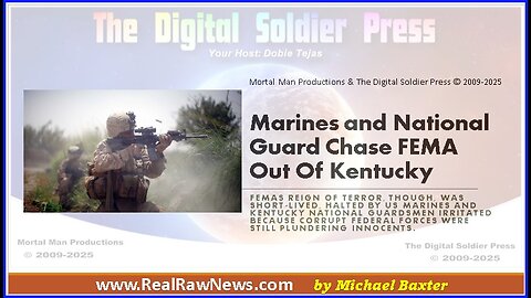 Marines & National Guard Chase FEMA out of Kentucky.