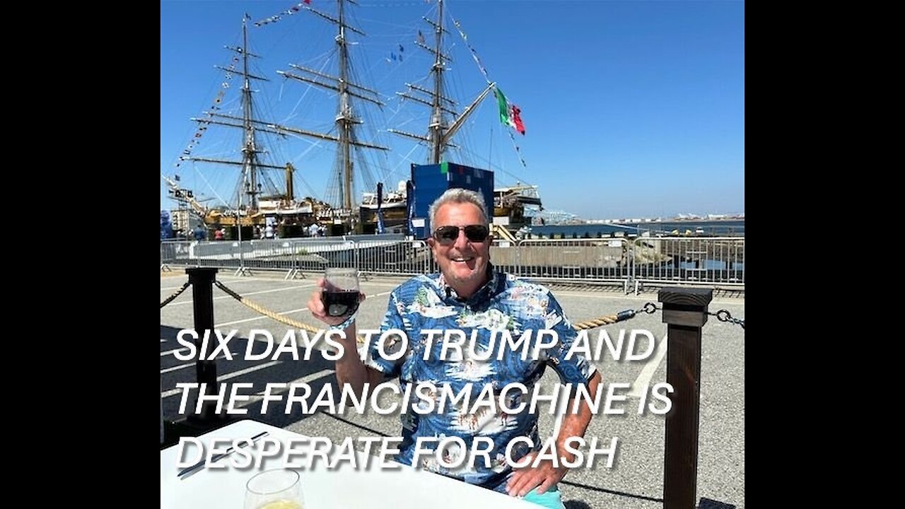 January 14, 2025: Six Days To Trump and the FrancisMachine is Desperate for Cash