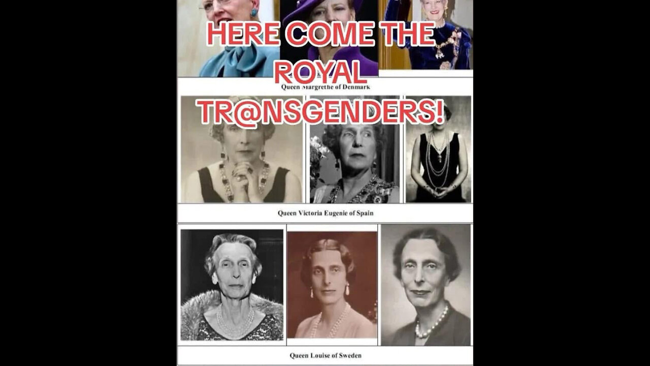 The Trans-Deception: Are the Royals and World Leaders Hiding Their True Identities?