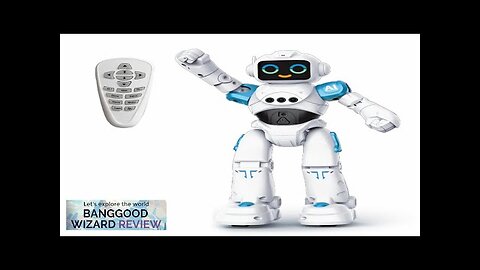 RC Smart Robot Toy Walking Singing Dancing Action Figure Emotion Dialogue Remote Review