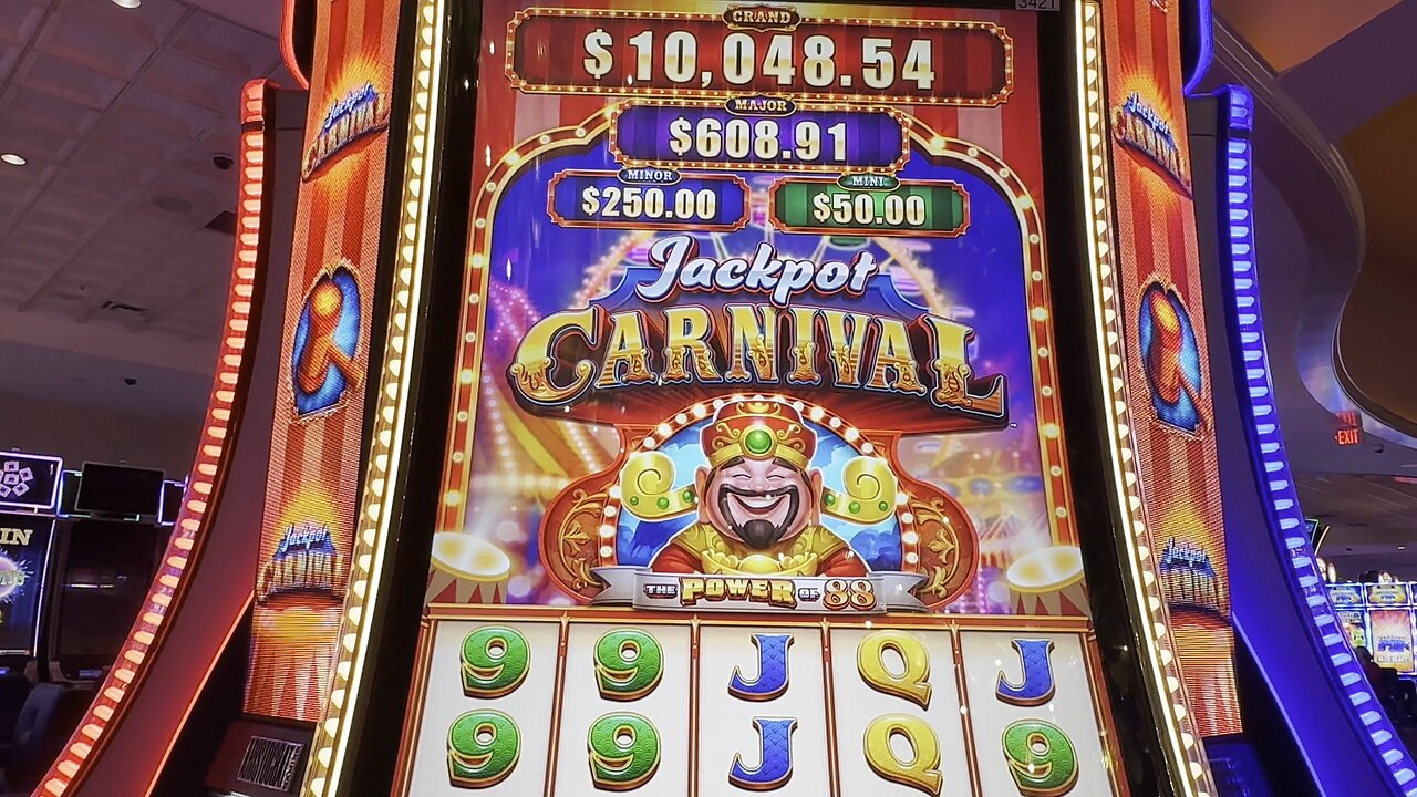 Nice Win on Jackpot Carnival slot! 🤡🎰📣