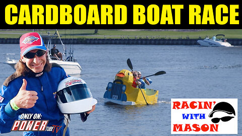 RACIN with MASON - Cardboard Boat Race