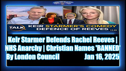 Keir Starmer Defends Rachel Reeves NHS Anarchy Christian Names 'BANNED' By London Council