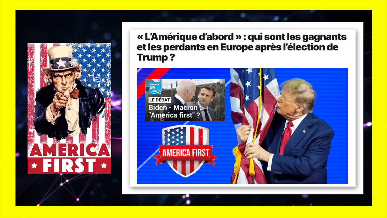 America First et l'U.E comme "client-paillasson" ... (Hd 1080)