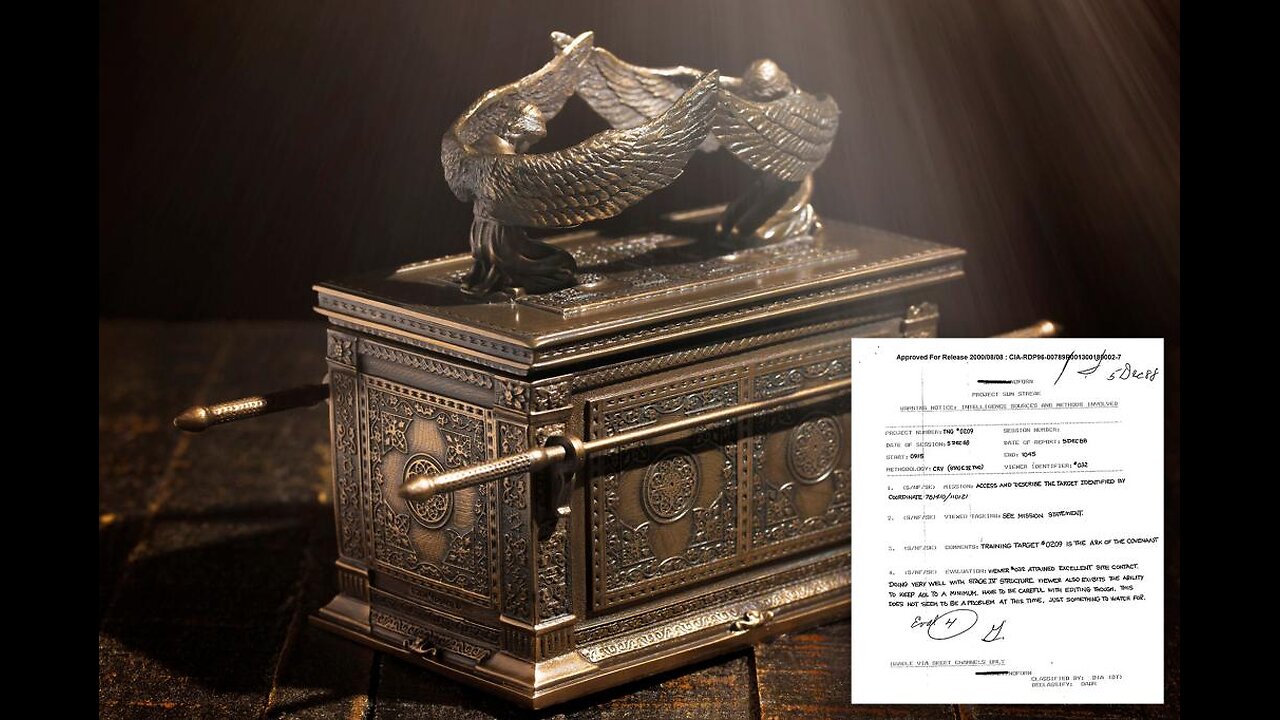 DOCUMENTO DECLASSIFICATO DELLA C.I.A. INDICA IL LUOGO IN CUI SI TROVEREBBE L'ARCA DELL'ALLEANZA
