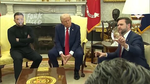 Donald Trump, JD Vance, Volodymyr Zelenskyy - The Oval Orifice