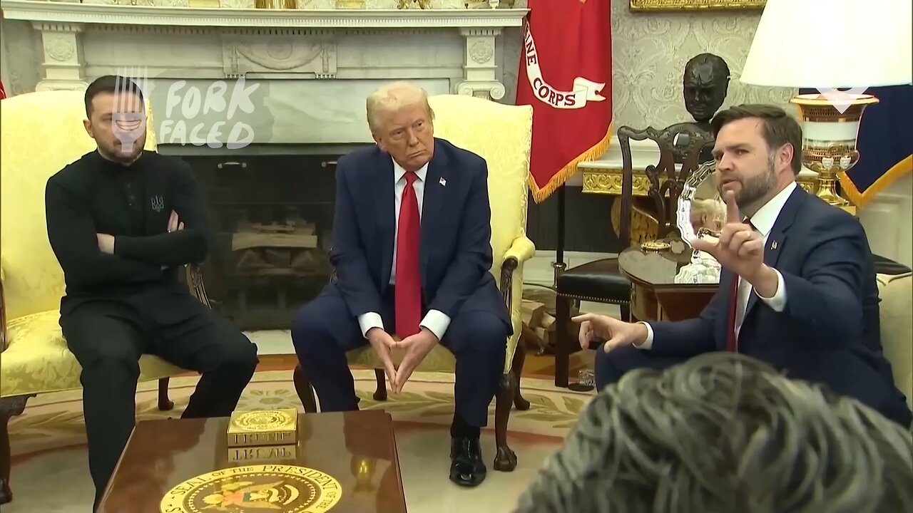 Donald Trump, JD Vance, Volodymyr Zelenskyy - The Oval Orifice