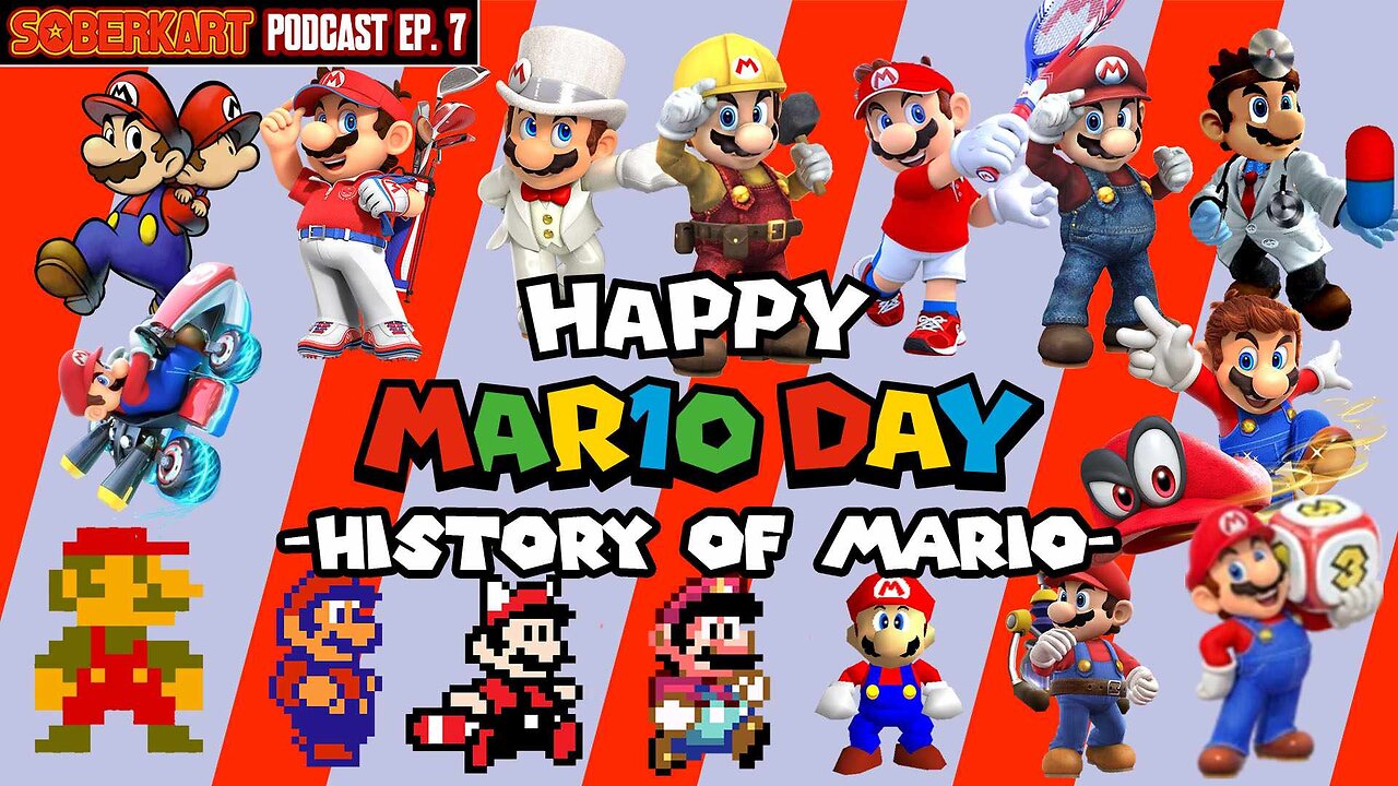 MAR10 Day! Mario History and Drinking Game!