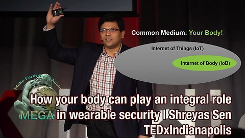 How your body can play an integral role in wearable security | Shreyas Sen | TEDxIndianapolis