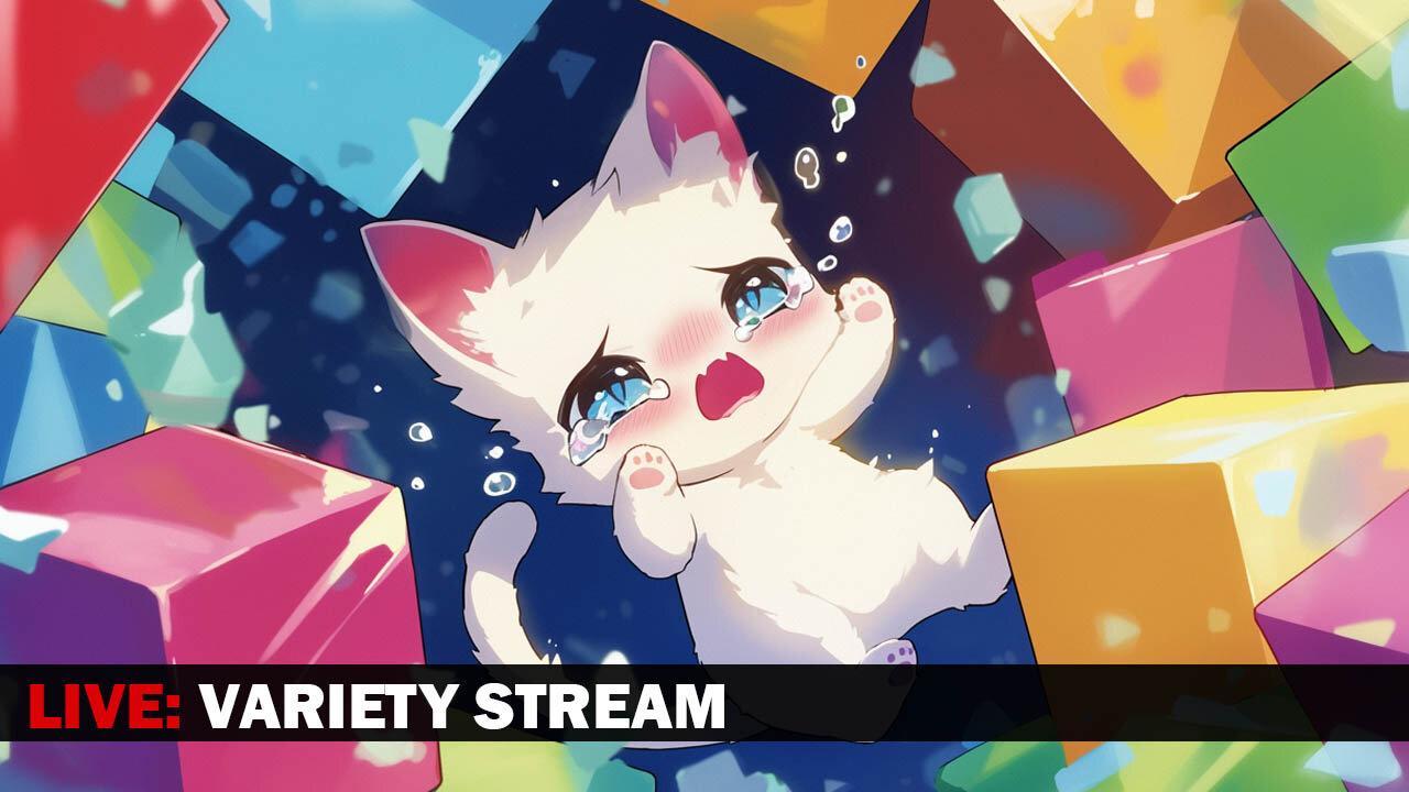 🔴Live! Variety Games: The cat gets smashed!