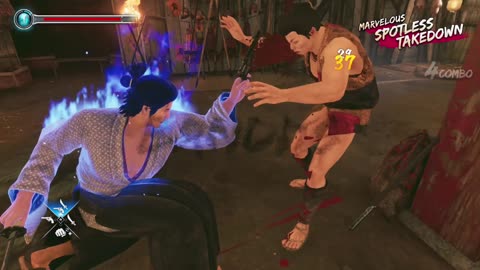 Like a dragon ishin: Clapping enemy cheeks