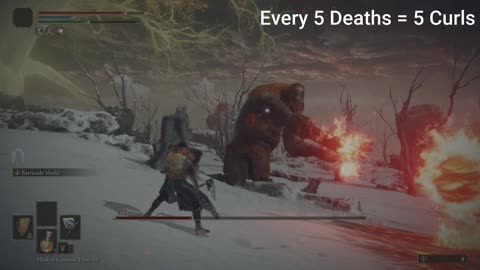 I did 5 curls for every 5 deaths to the Fire Giant