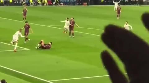 Watch Mbappe's goal from a close angle