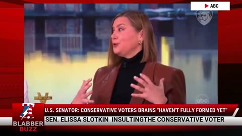 U.S. Senator: Conservative Voters Brains "Haven't Fully Formed Yet"