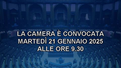 Roma - Camera - 19° Legislatura - 413° seduta -1- (21.01.25)