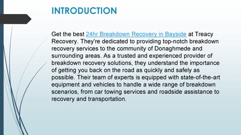 Get the best 24hr Breakdown Recovery in Bayside