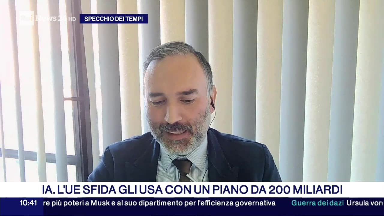 Benedetto Ponti Dibattito su intelligenza artificiale 12-02-2025