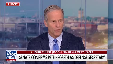 US military is ‘ready’ for Hegseth: Sen. John Thune