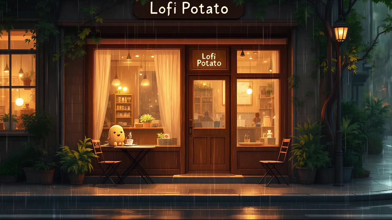 Lo Fi Potato: Lo-Fi Beats For On A Rainy Day | Beats To Study | Chill | Vibes