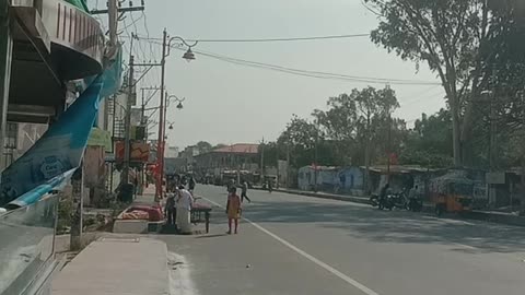 # India natural street view