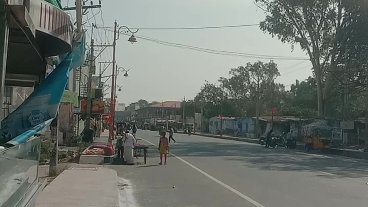 # India natural street view