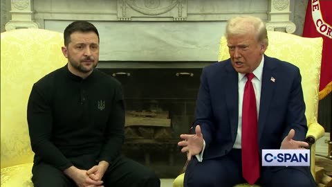 Trump to Zelensky: You're either going to make a deal or we're out