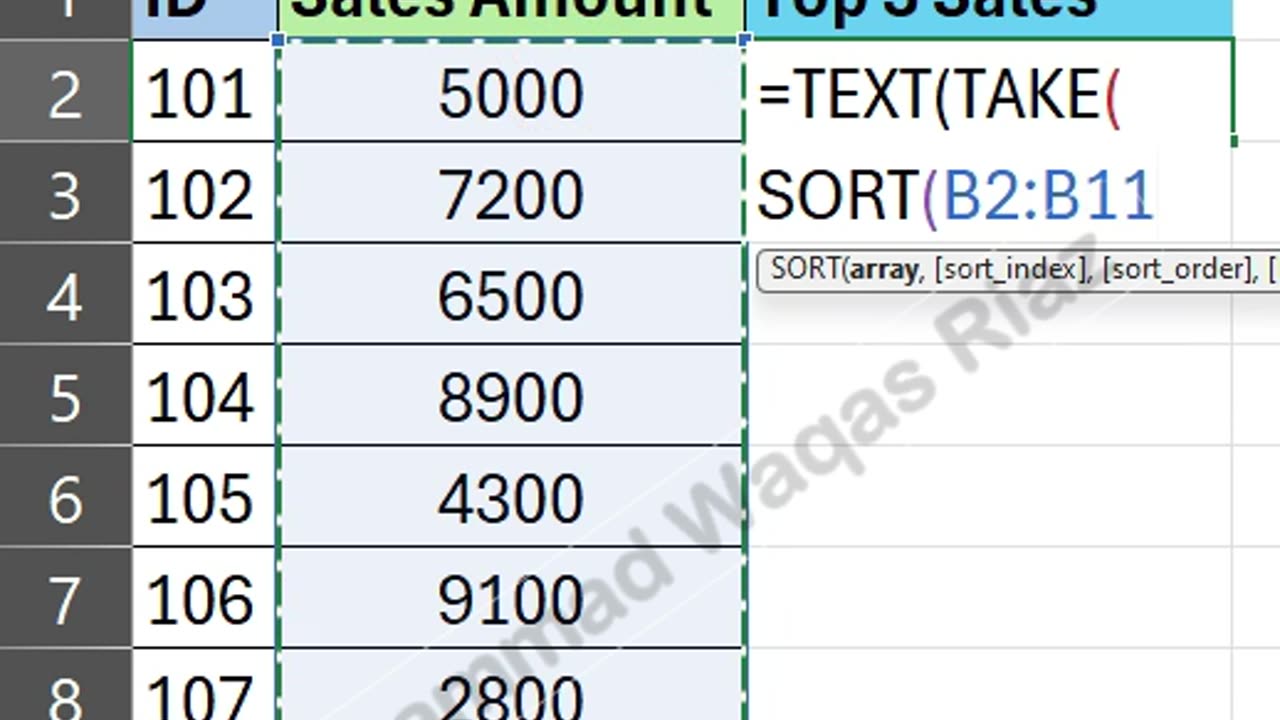 Excel Trick: Sorting & Finding the Highest Sales Made Easy #short