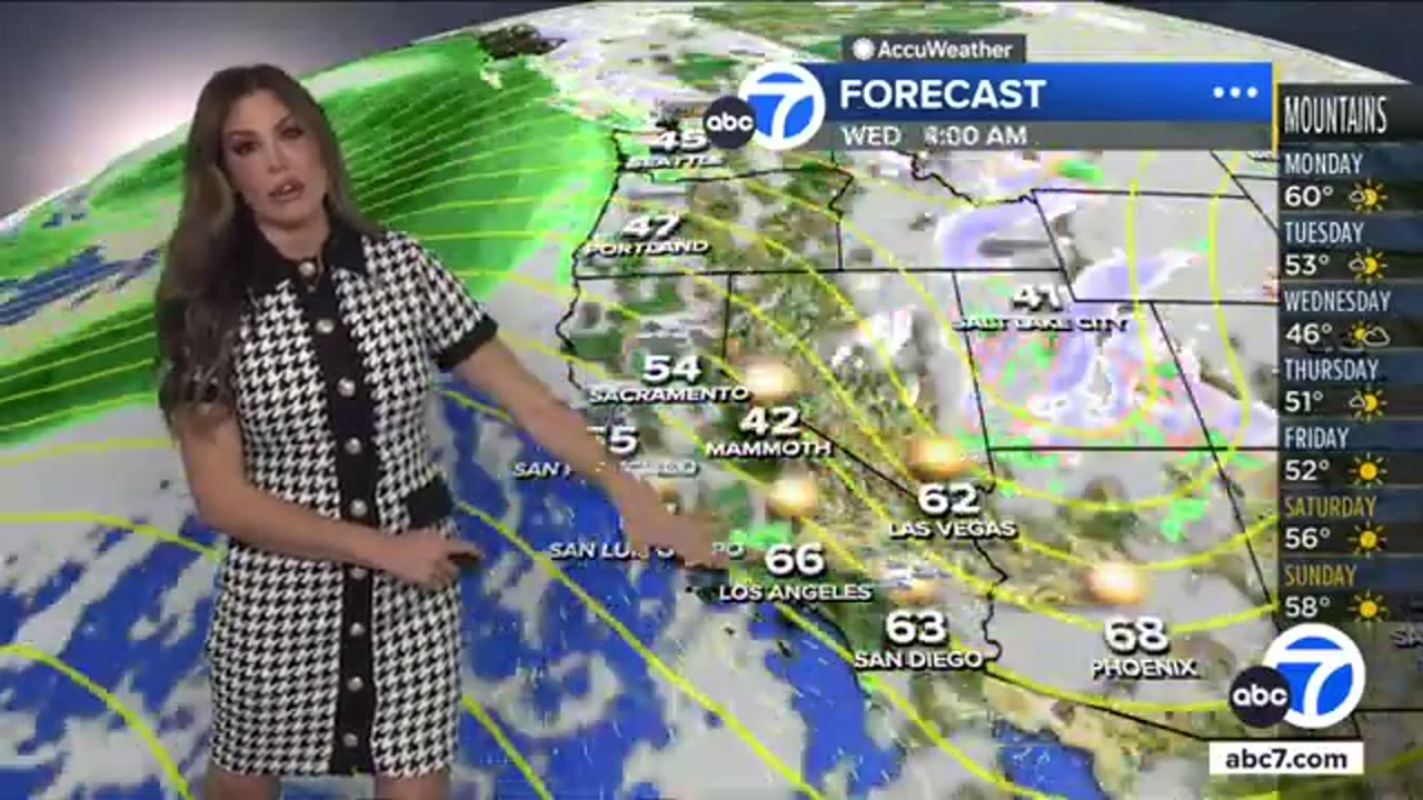 Christmas Eve forecast: Possible showers for SoCal