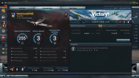 World Of Warplanes Blackburn Skua MK 1 Premium Tier3